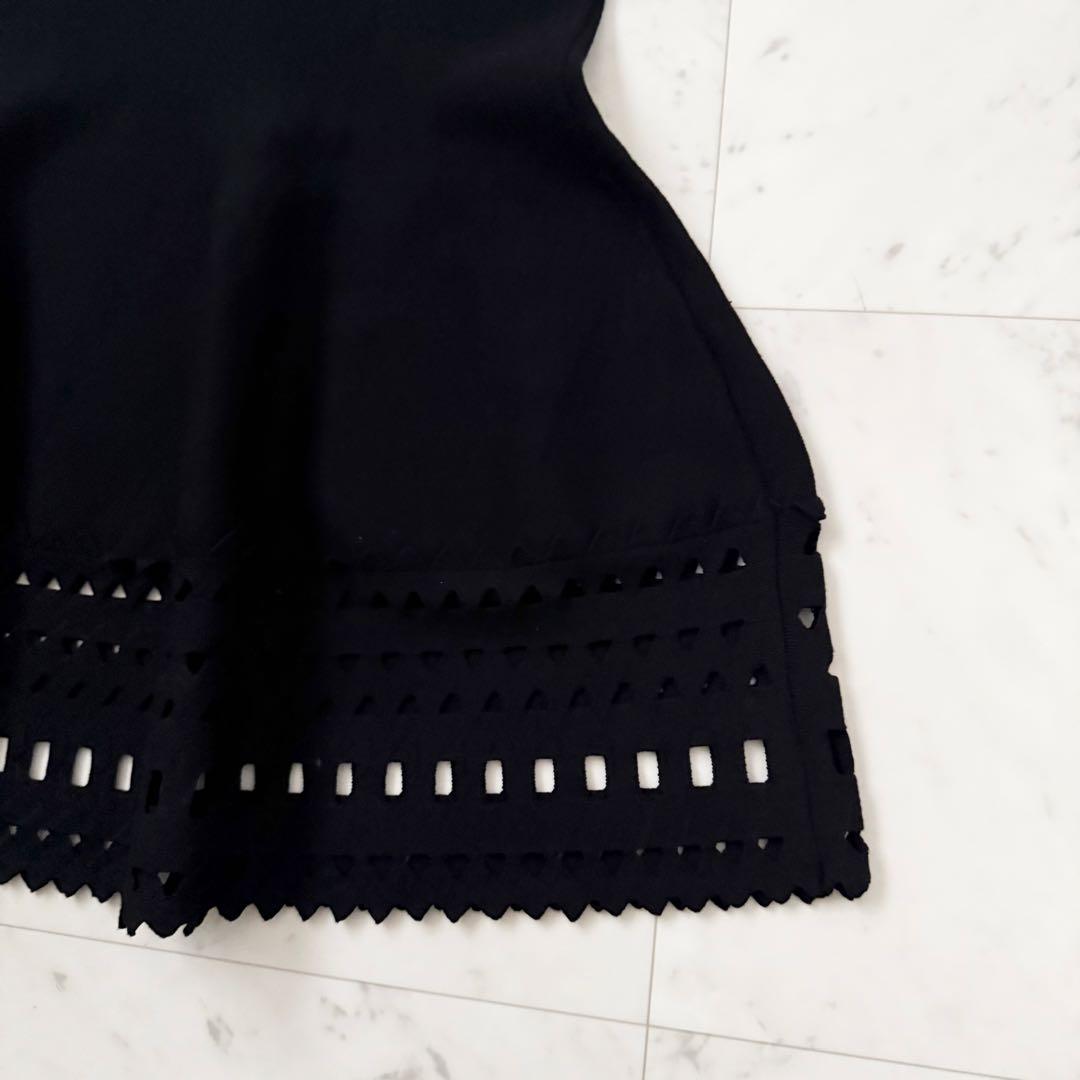 近年モデル❤️ピンキーアンドダイアン　カットアウトマーメイドニットワンピース　M