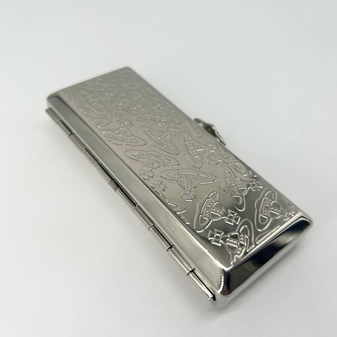 美品✨希少 ヴィヴィアンウエストウッド オーブ総柄 シルバー シガレットケース