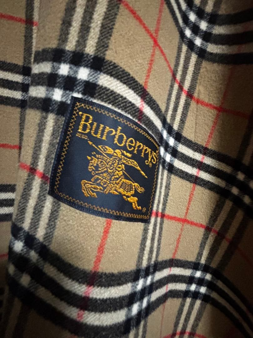 Burbbers 90s ポンチョ レディース