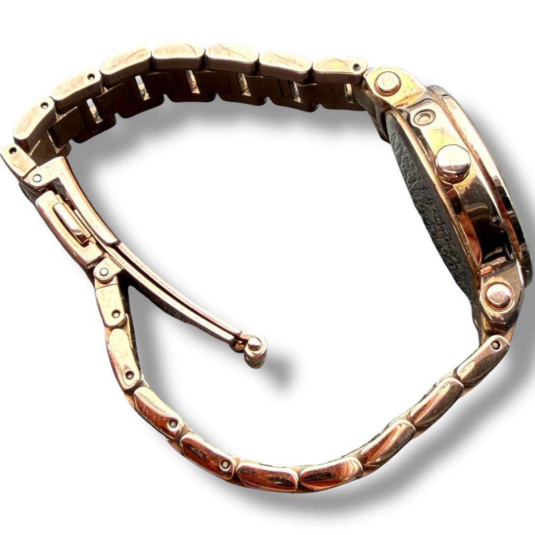 限定　シチズン クロスシー 電波　ソーラー ダイヤ　シェル盤　ピンクゴールド