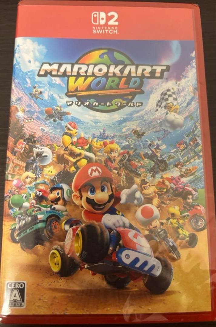 即日発送【新品未使用】MARIOKART WORLD マリオカートワールド