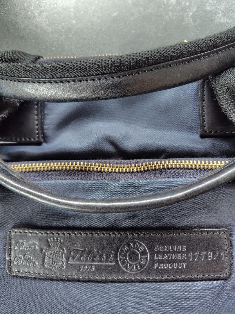 中古　フェリージ 2WAY ブリーフバッグ Felisi 1779/1