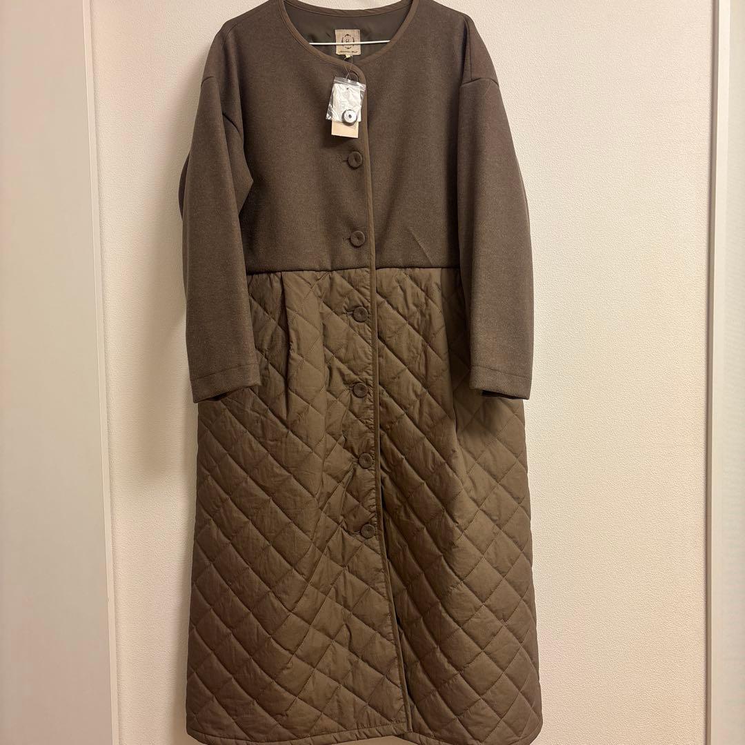 【新品】SM2 キルト切替コート