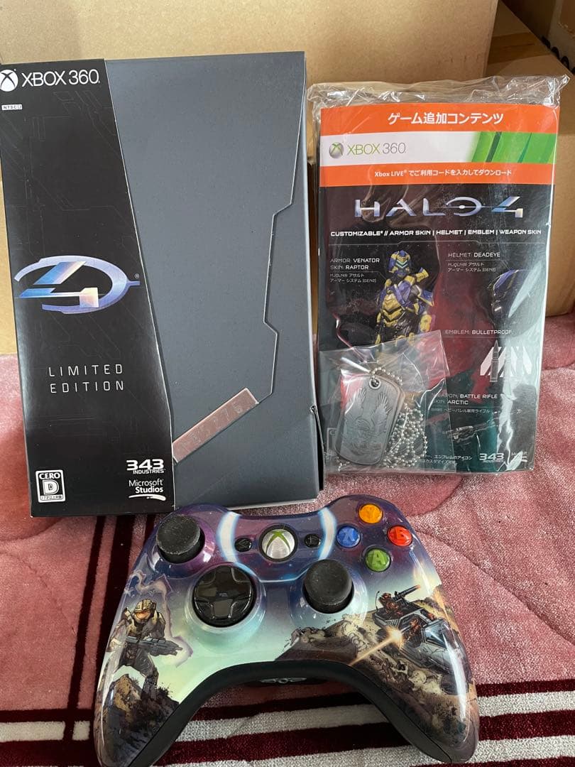 XBOX360 HALO4 初回特典付き　＋　コントローラー