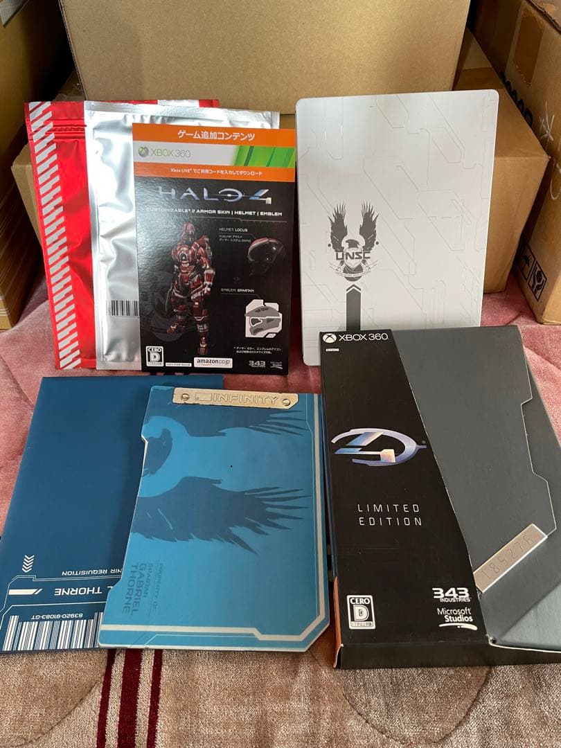 XBOX360 HALO4 初回特典付き　＋　コントローラー