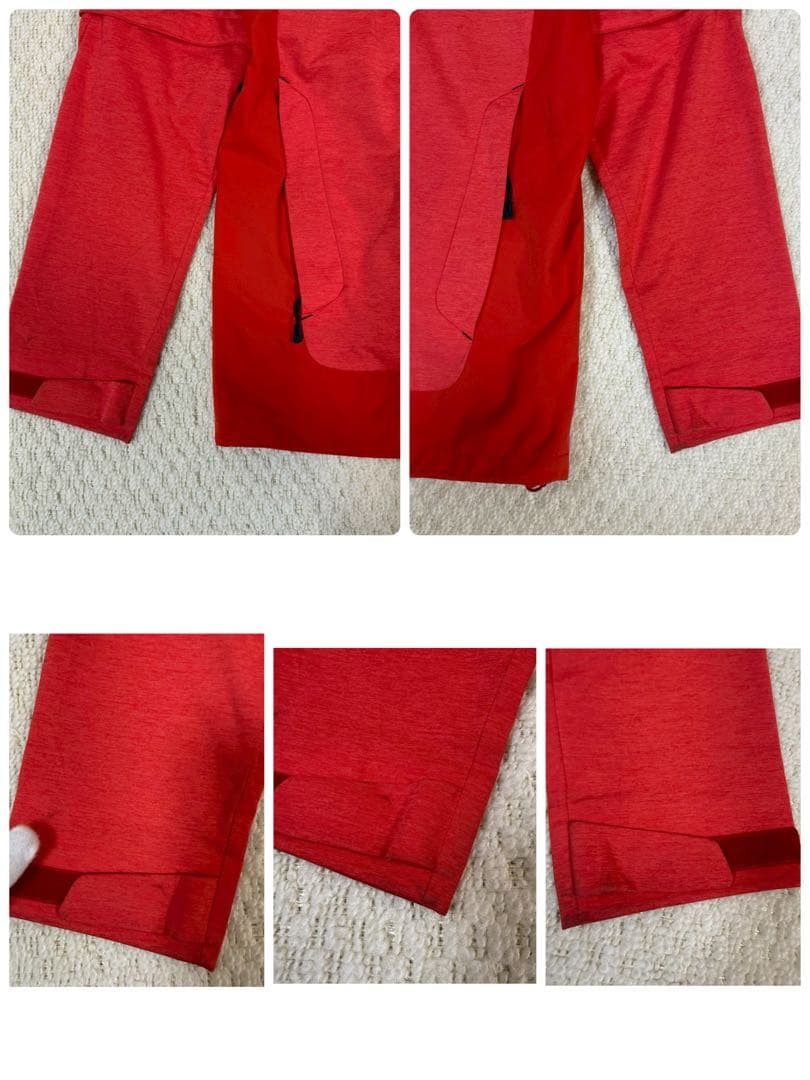 テーラーメイド 雨具 レインウェア セットアップ 赤 XL メンズ O