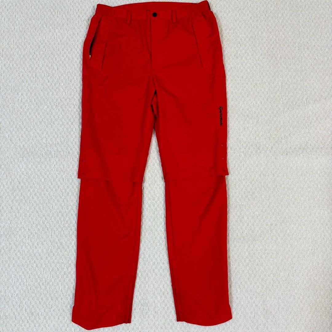 テーラーメイド 雨具 レインウェア セットアップ 赤 XL メンズ O