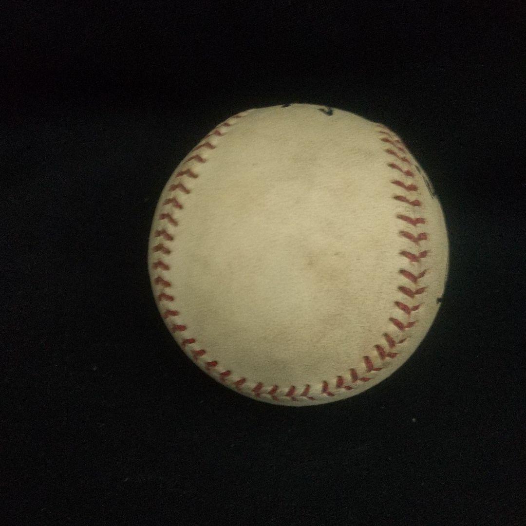 旧NPB公式試合球 ダルビッシ有 直筆サインボール 座右の銘書込み