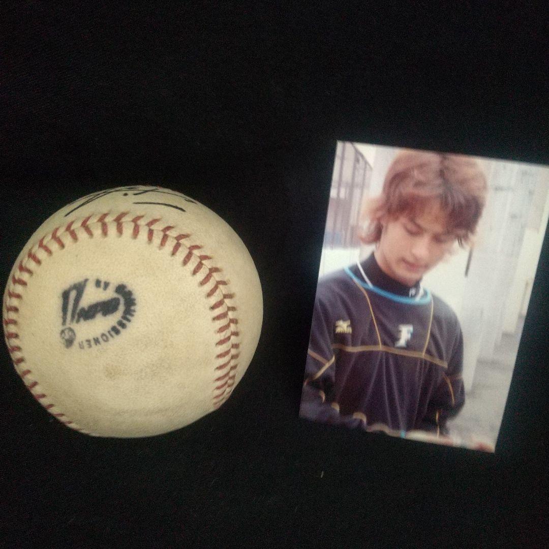 旧NPB公式試合球 ダルビッシ有 直筆サインボール 座右の銘書込み