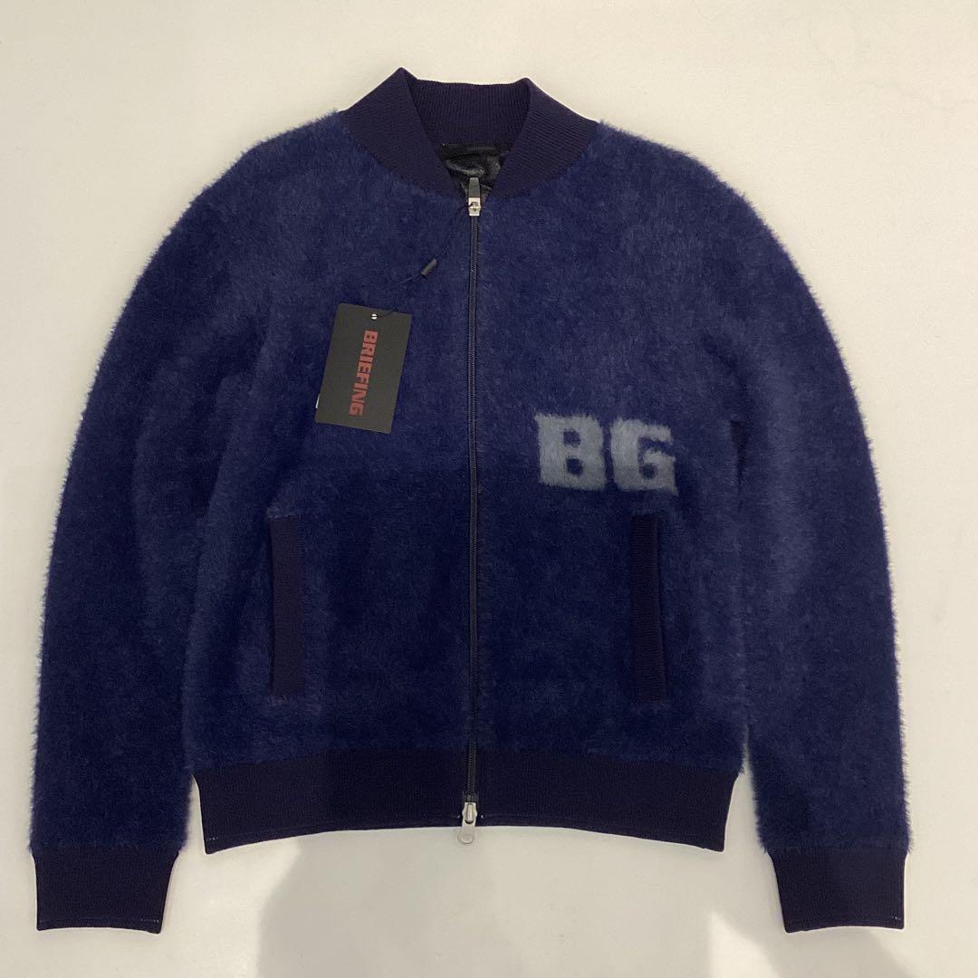 新品　BRIEFING CL SHAGGY LOGO KNIT BLOUSON