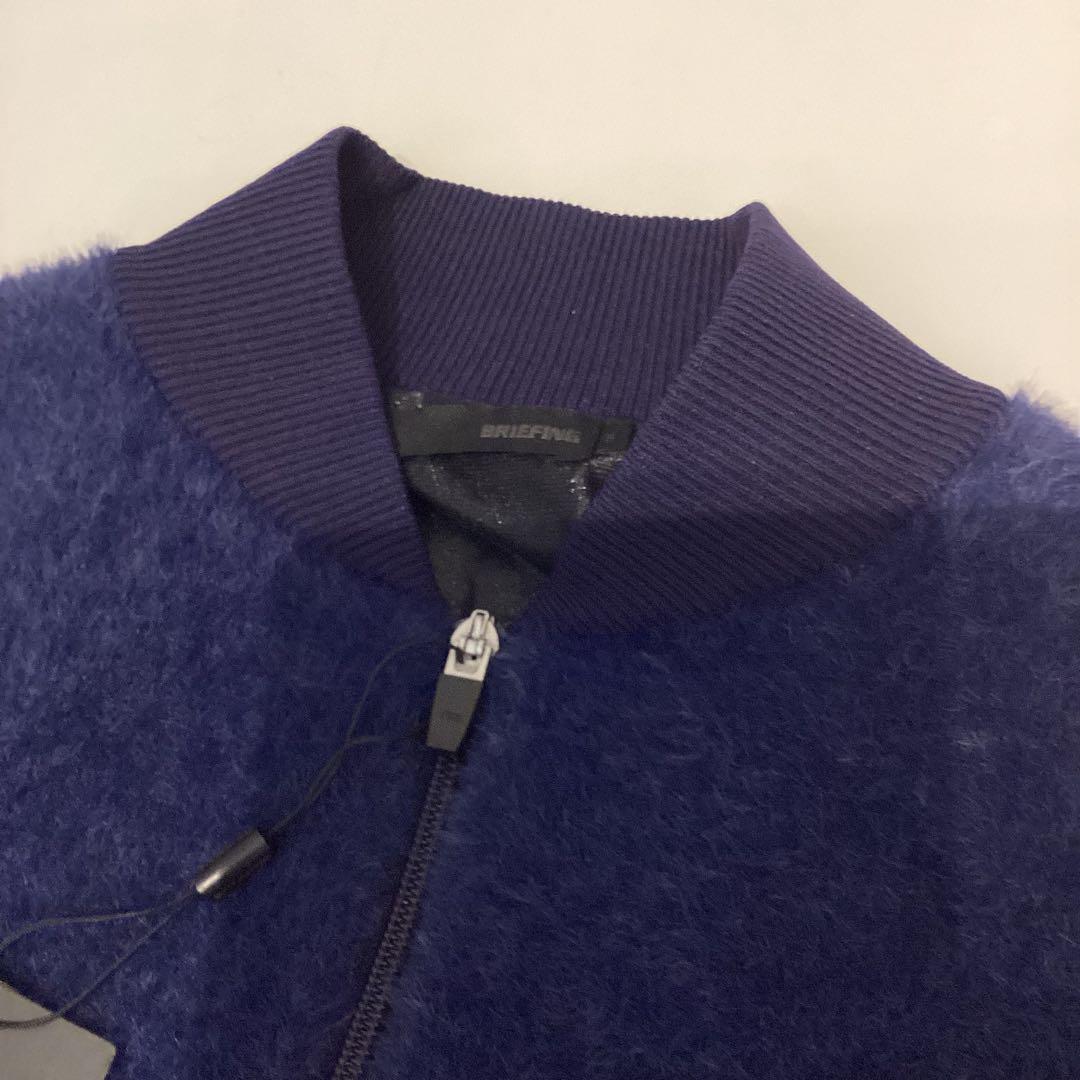 新品　BRIEFING CL SHAGGY LOGO KNIT BLOUSON