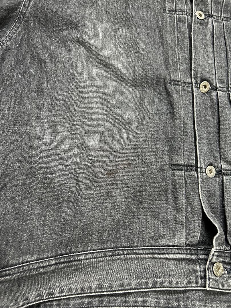 Lee グレー デニムジャケット セットアップ