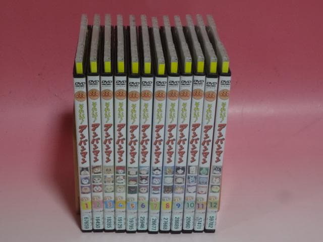 DVD アンパンマン 21' 12巻 全巻 レンタル