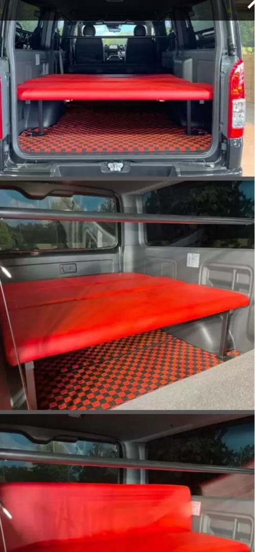 ハイエース　ベットキット リクライニング機能付き　標準ボディー用　手渡し限定
