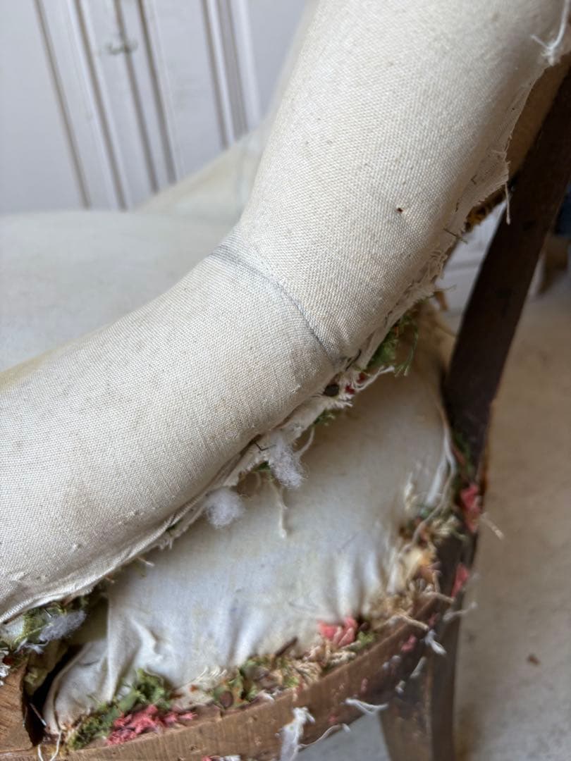 フランス　アンティーク家具　ヌードチェア