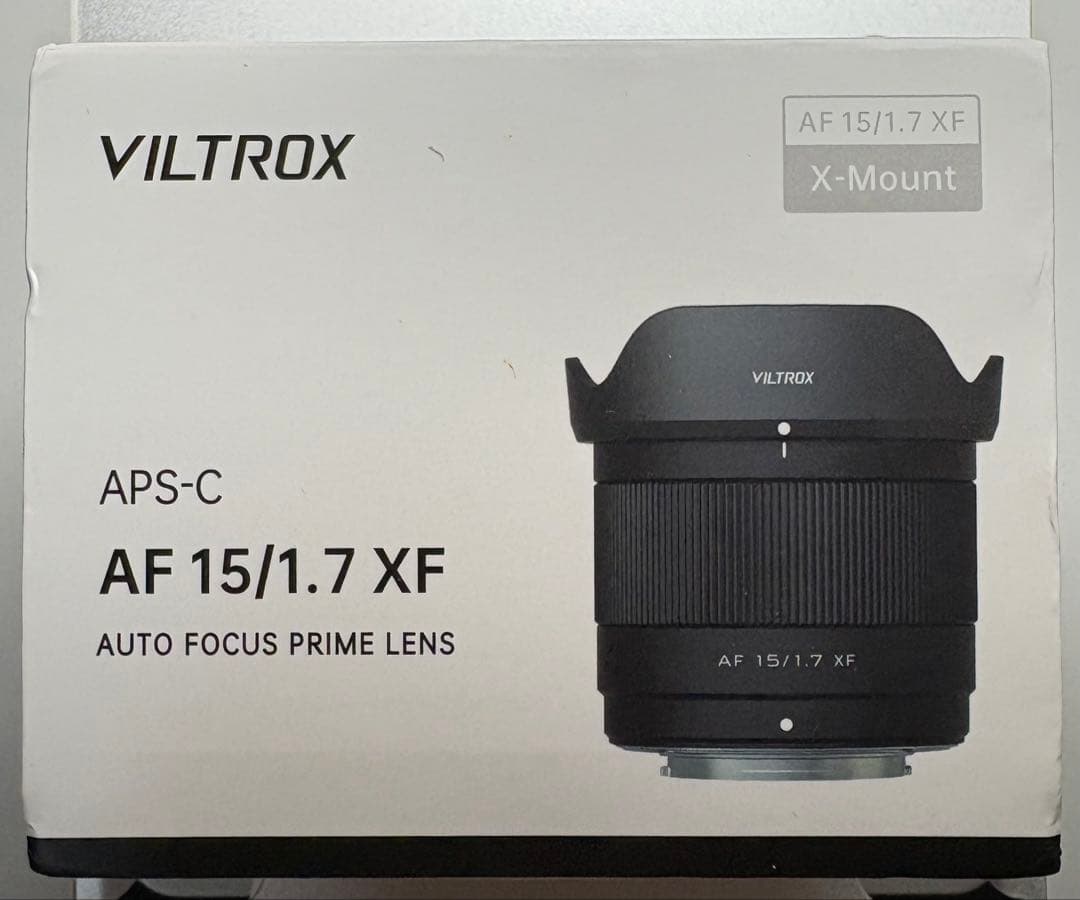 VILTROX AF 15mm F1.7 AIR　Xマウント