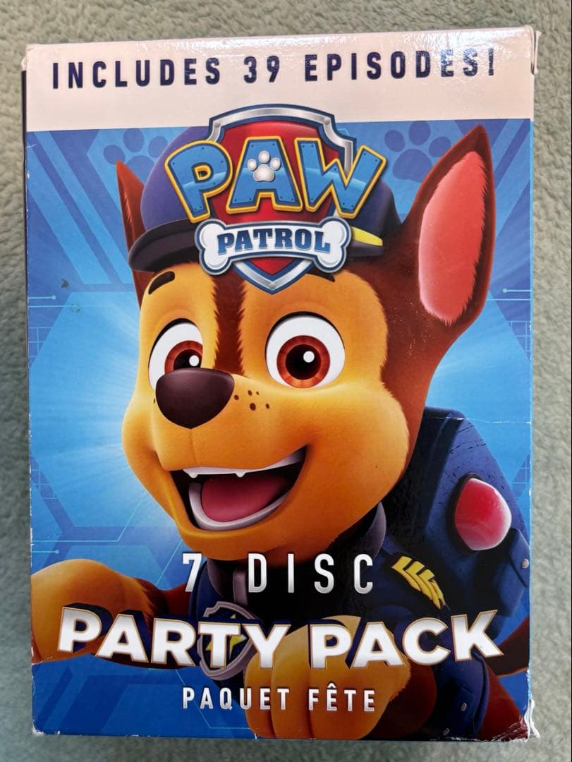【要リージョンフリー対応プレーヤー】海外盤DVD PAW Patrol DVD