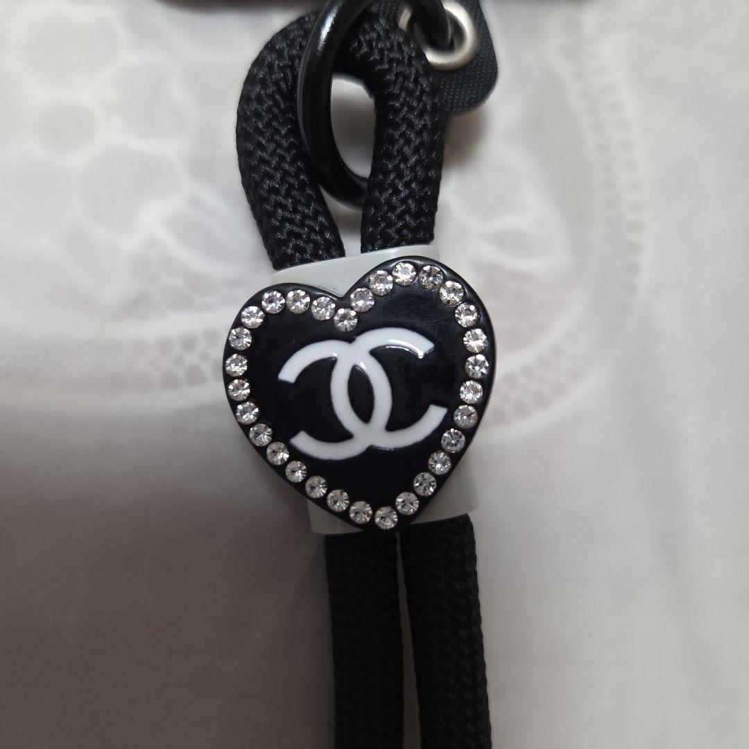 新品未使用男女ペア２本ノベルティシャネルCHANEL携帯ストラップ送料無料