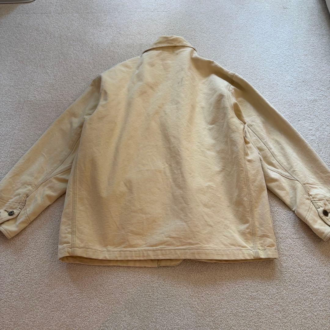 80s Schott ダック地 ワークジャケット 茶タグ USA製 Lサイズ