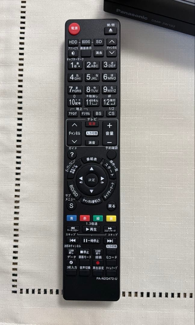 パナソニック　DIGA ディーガ　DMR-2W102 2024年製　1TB