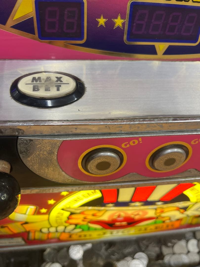 【実機】アイムジャグラーEX 5号機　メダル付き　鍵付き　設定キー付き