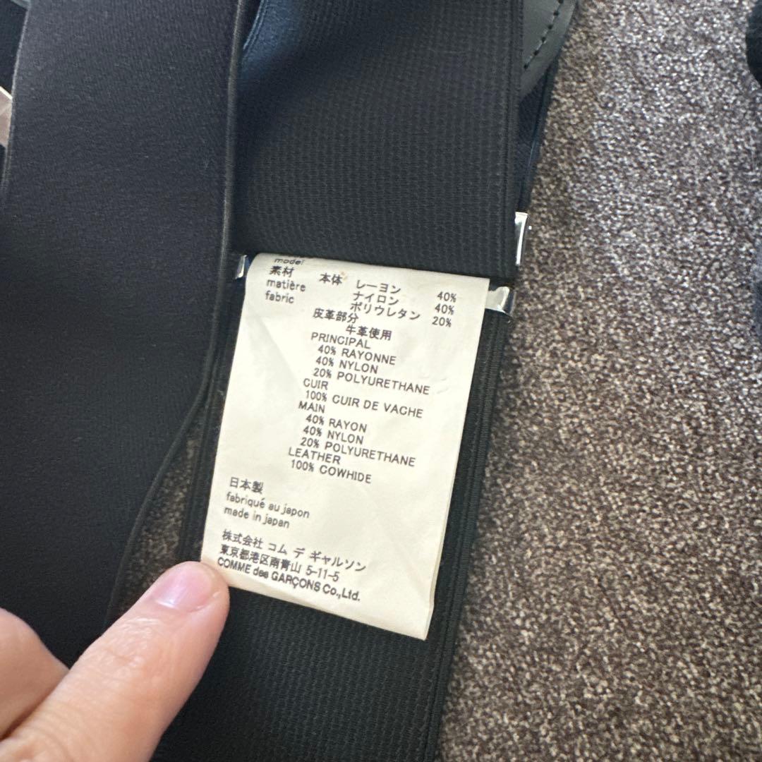 comme des garcons homme plus 21ss サスペンダー
