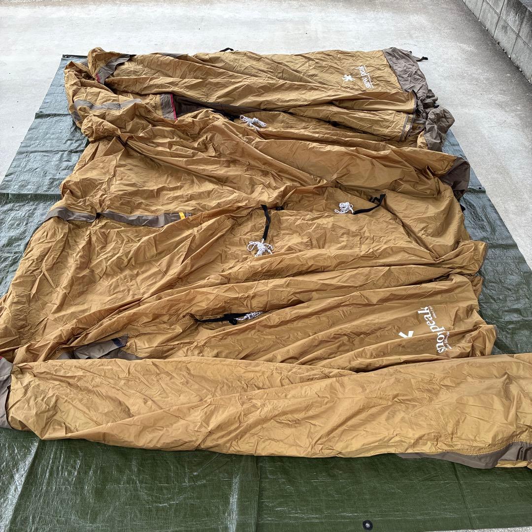  peak エントリー2ルーム エルフィールドテント　マットシートセット