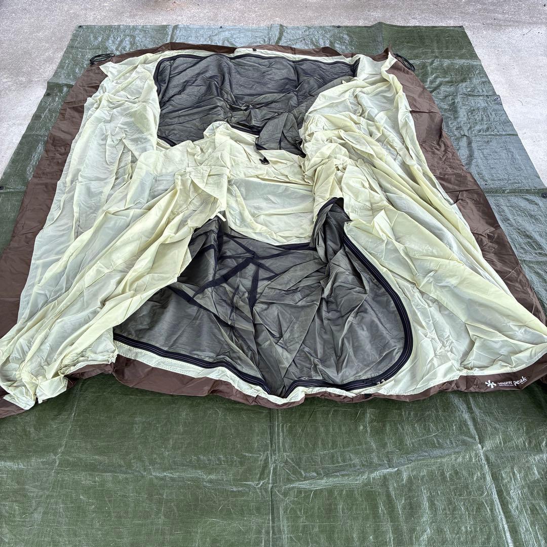  peak エントリー2ルーム エルフィールドテント　マットシートセット