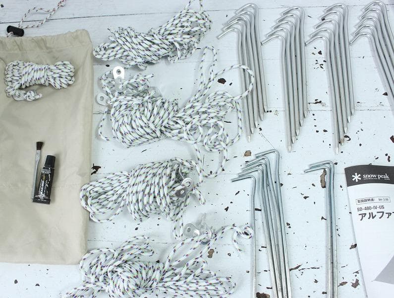 スノーピーク アルファブリーズ SD-480-IV-US マットシートセット