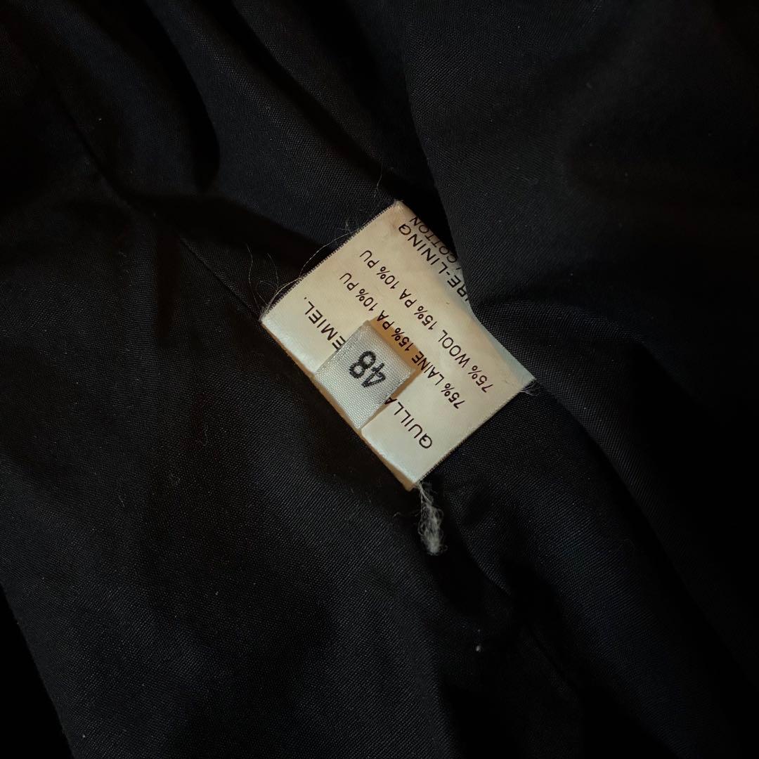 90's GUILLAUME LEVIEL ブラックミリタリージャケット