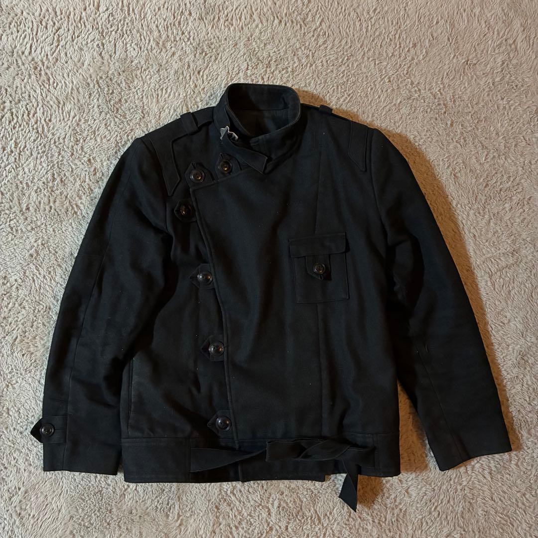90's GUILLAUME LEVIEL ブラックミリタリージャケット