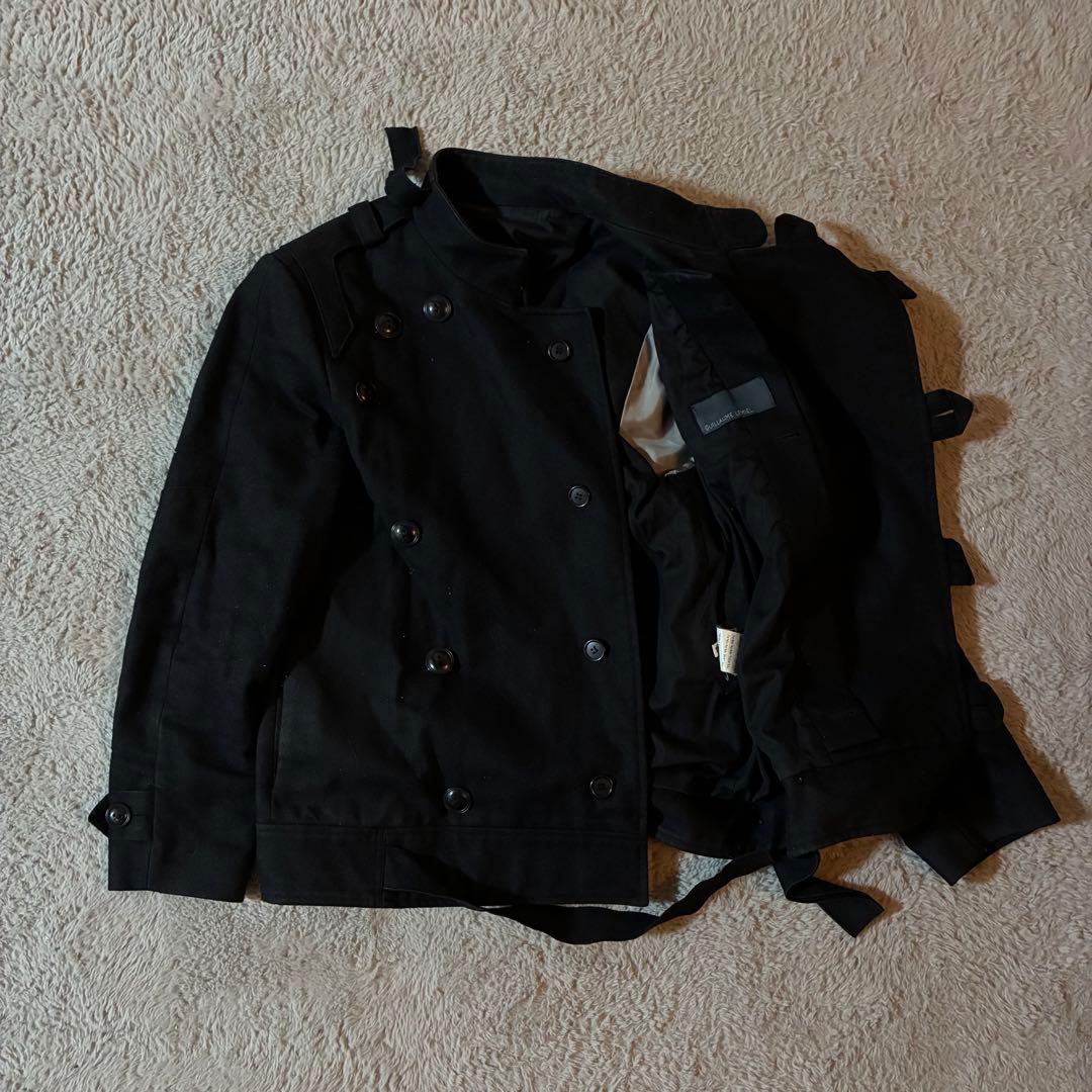 90's GUILLAUME LEVIEL ブラックミリタリージャケット