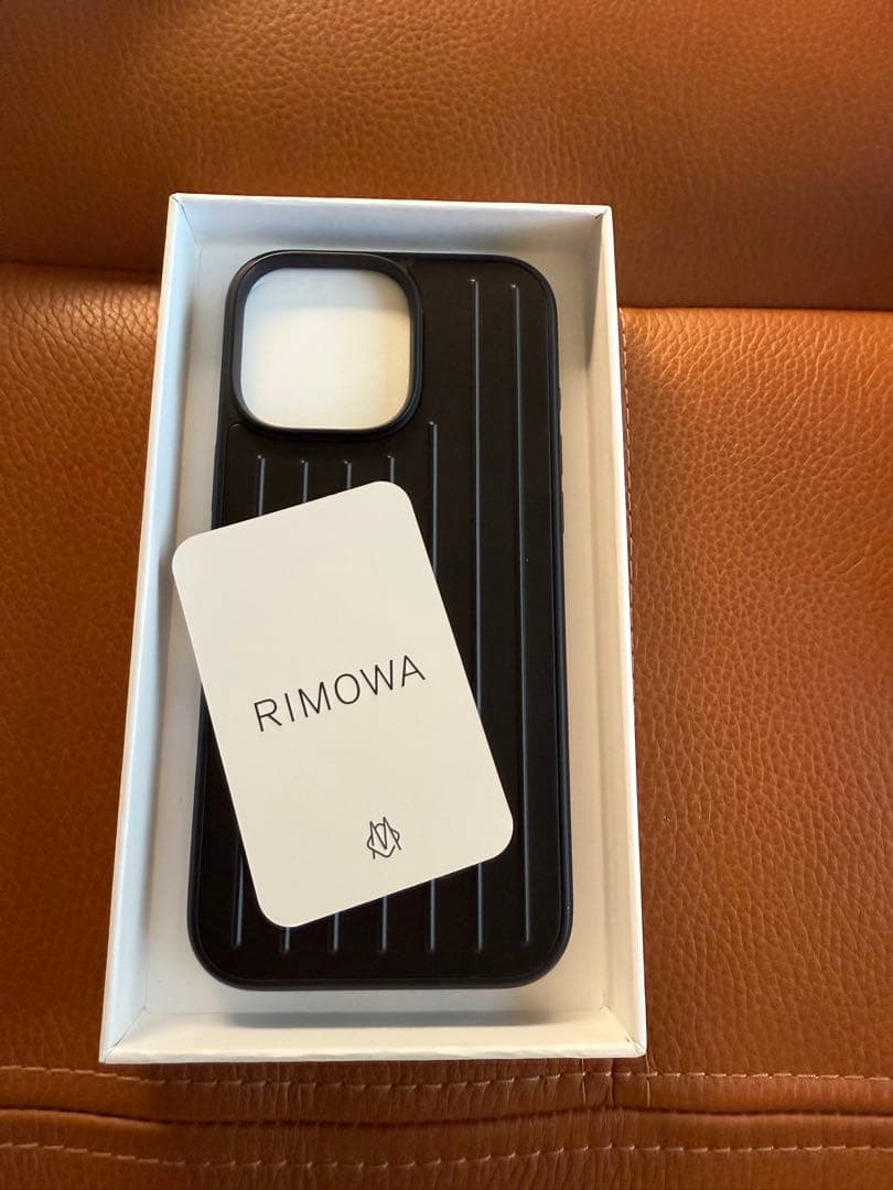 RIMOWA iPhone 16 Pro MAX ケース ブラック【未使用】