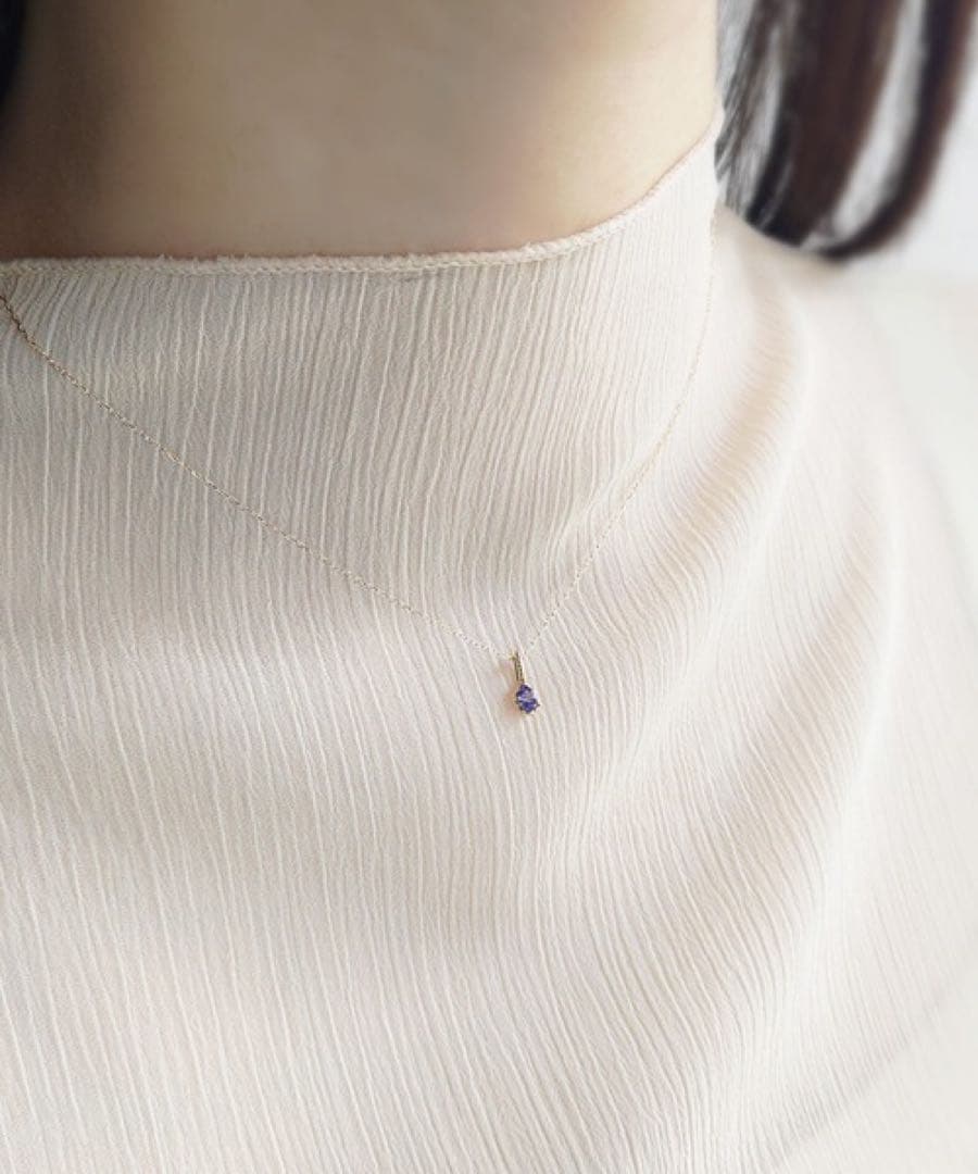 NOIR DE POUPEE K10 タンザナイトネックレス チャーム