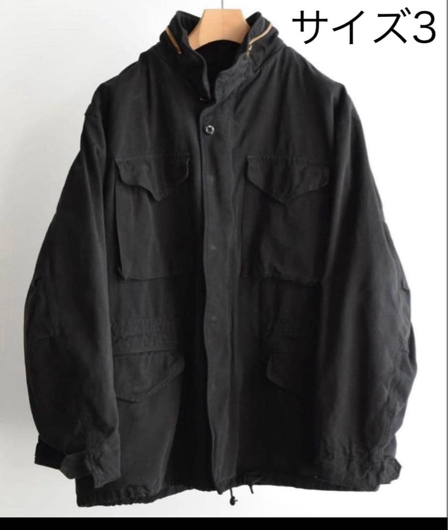 comoli m65 ジャケット 製品染