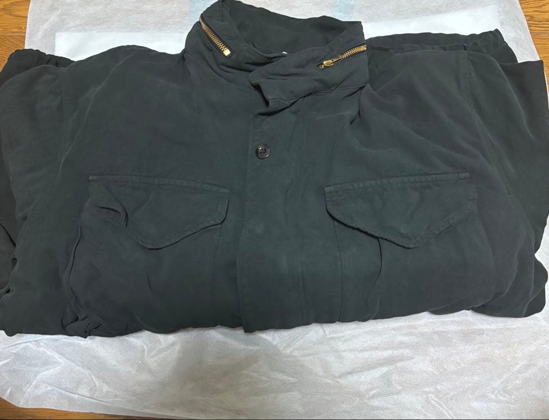 comoli m65 ジャケット 製品染