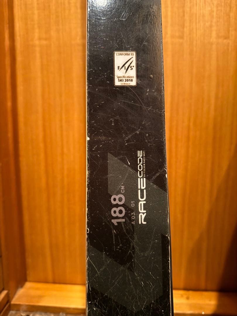 フィッシャー　スキー板　GS 188 FISCHER R30 ヨーロッパカップ