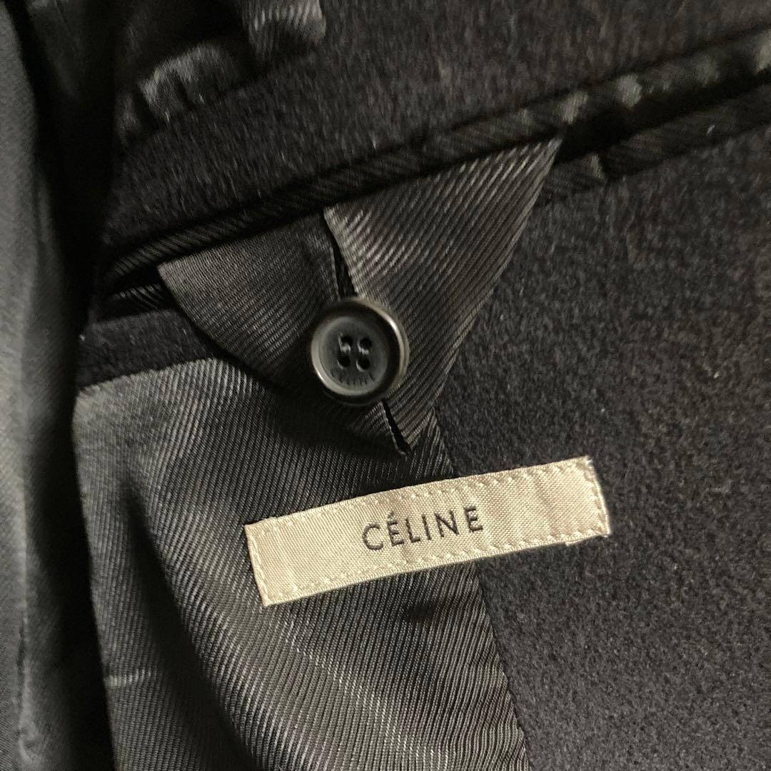 【美品】celine フィービー期クロンビーコート　ダークネイビー サイズ34