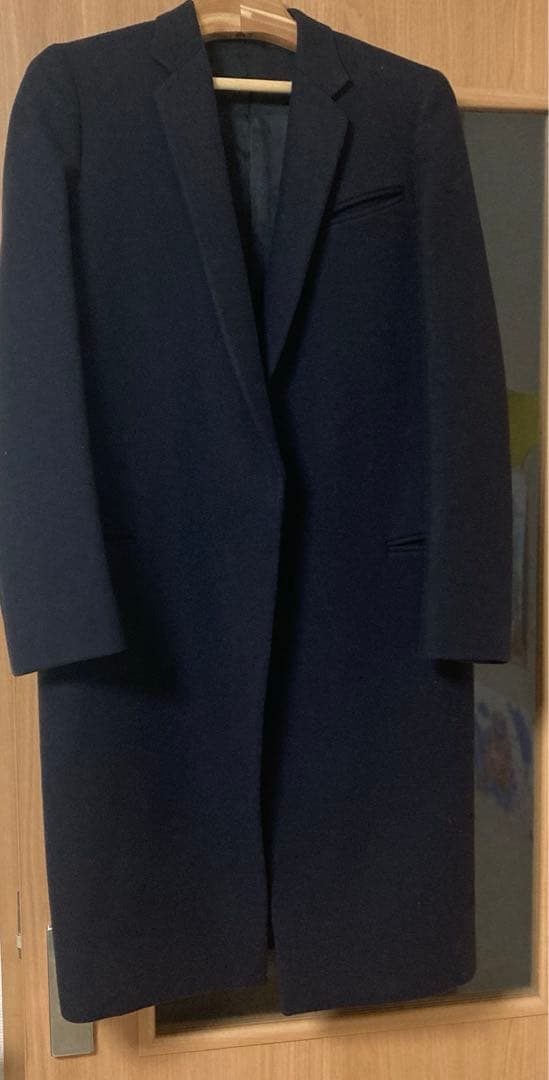 【美品】celine フィービー期クロンビーコート　ダークネイビー サイズ34