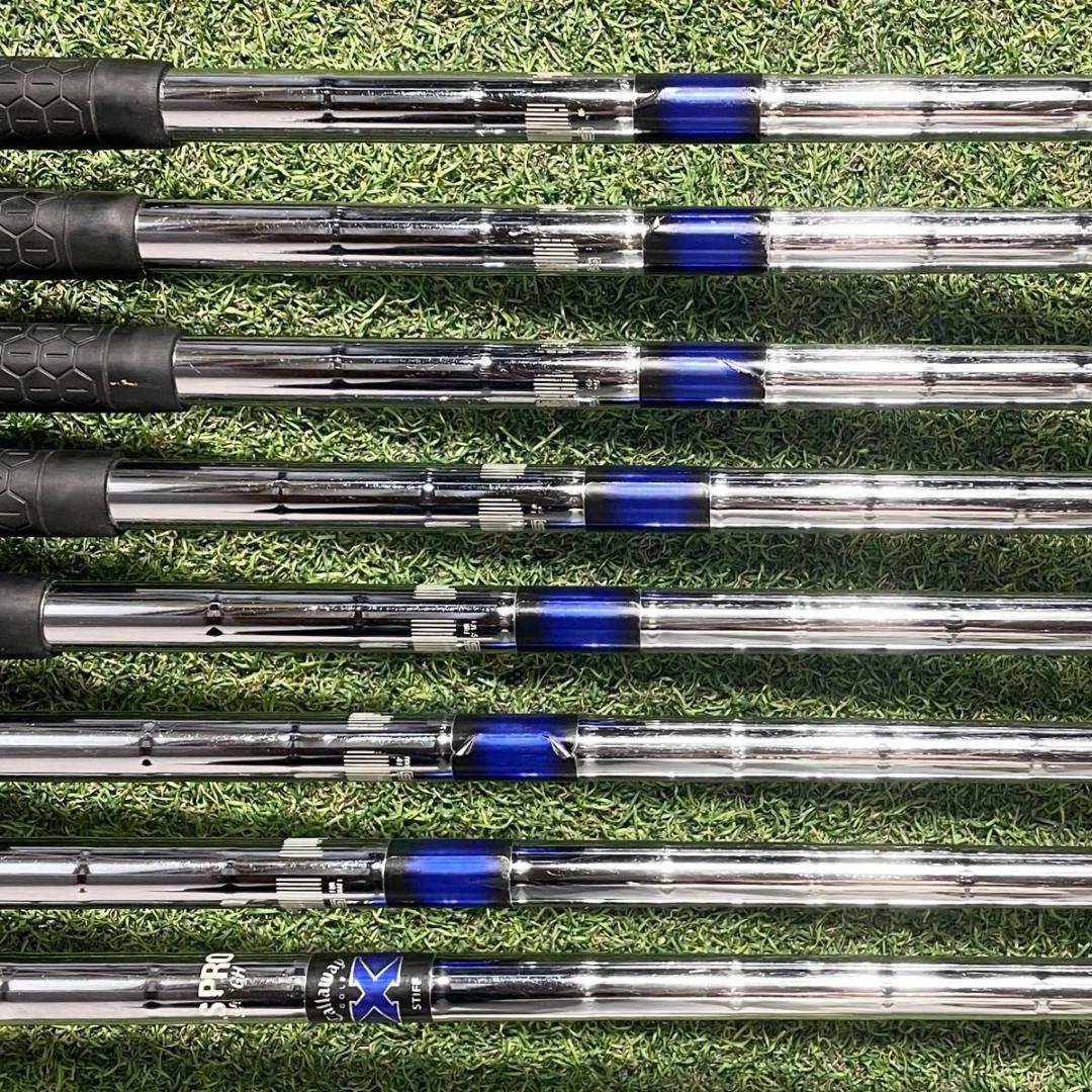 キャロウェイ Callaway X-20 アイアンセット 8本 メンズ S 右用