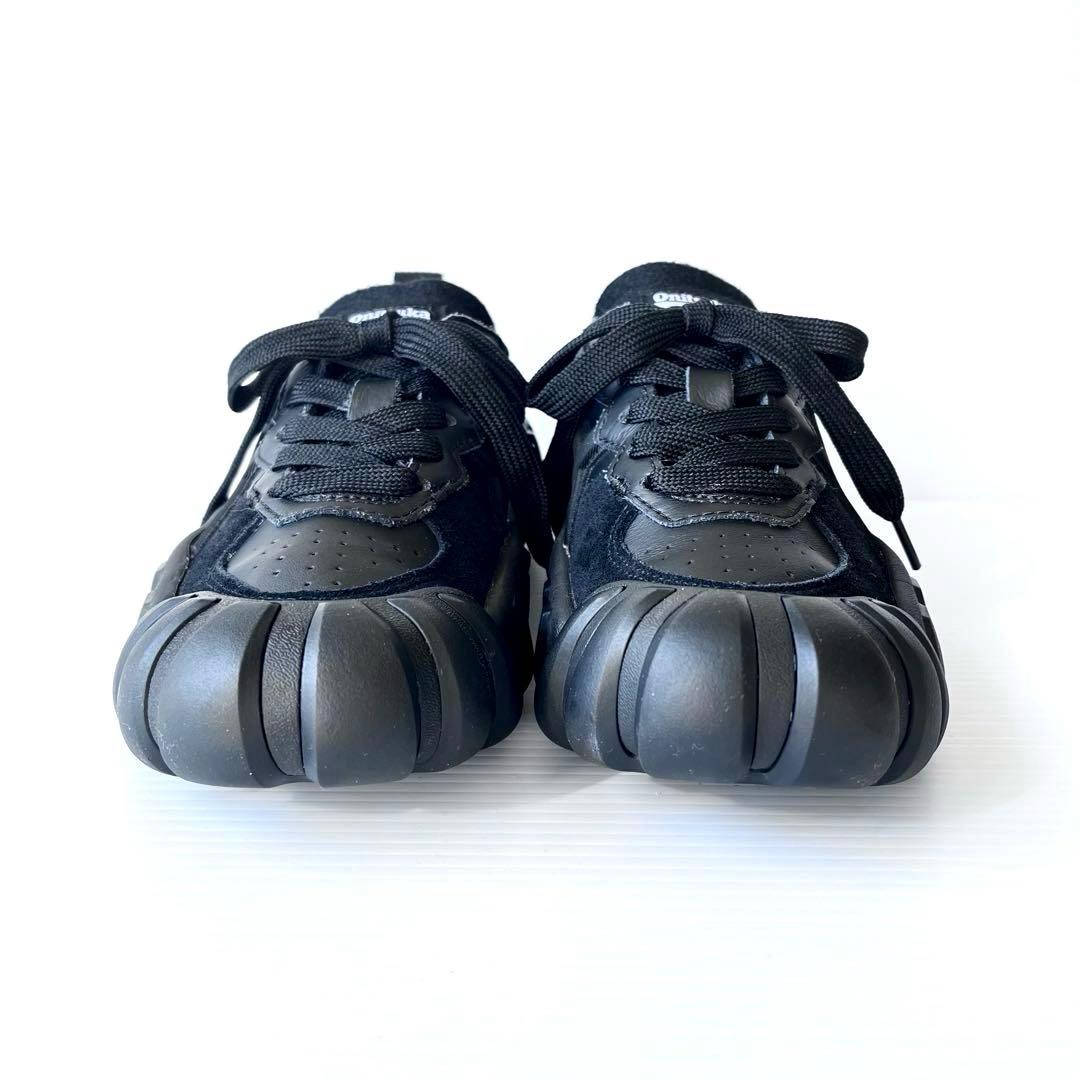 極美品✨ オニツカタイガー デンティグレ LS オールブラック 23.5cm