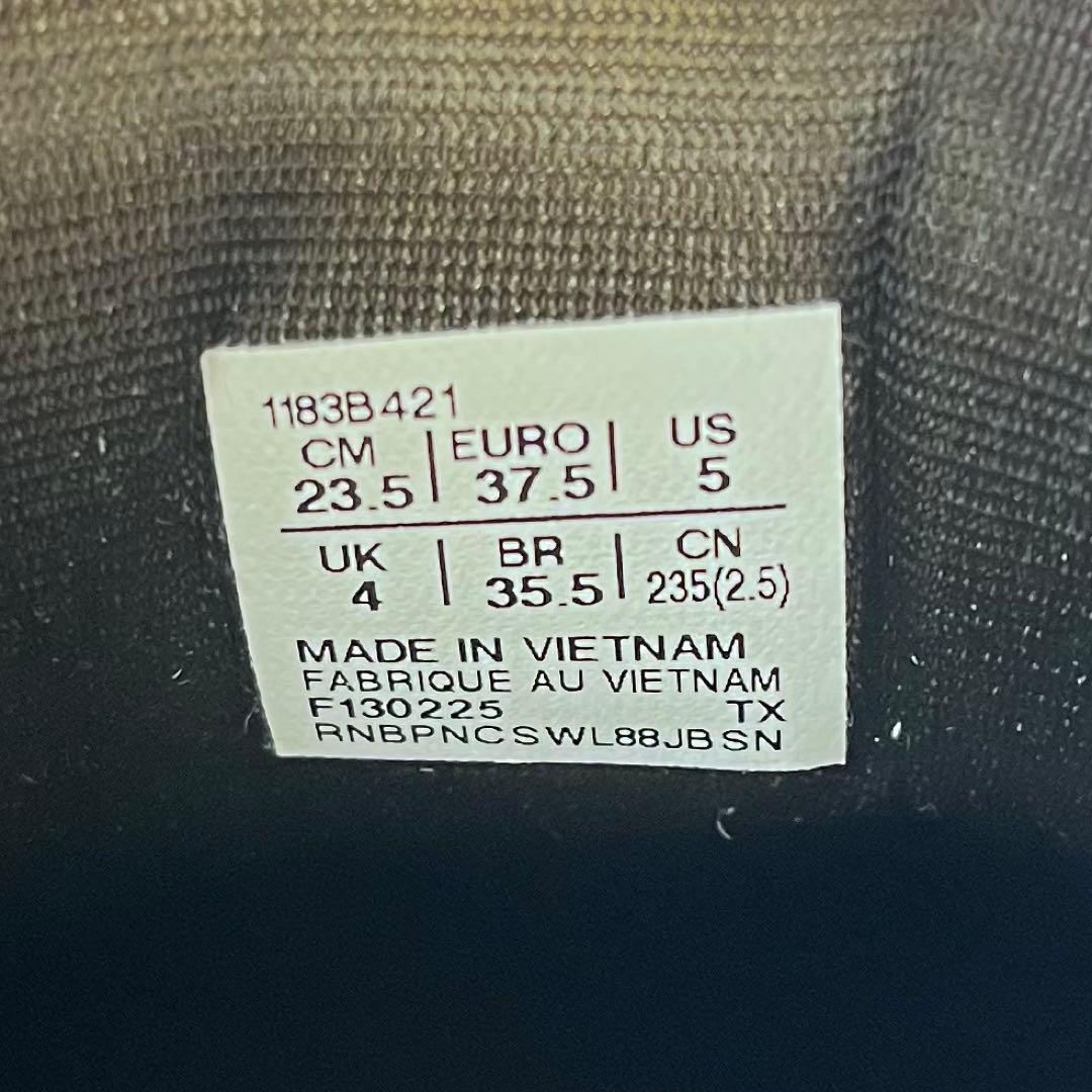 極美品✨ オニツカタイガー デンティグレ LS オールブラック 23.5cm