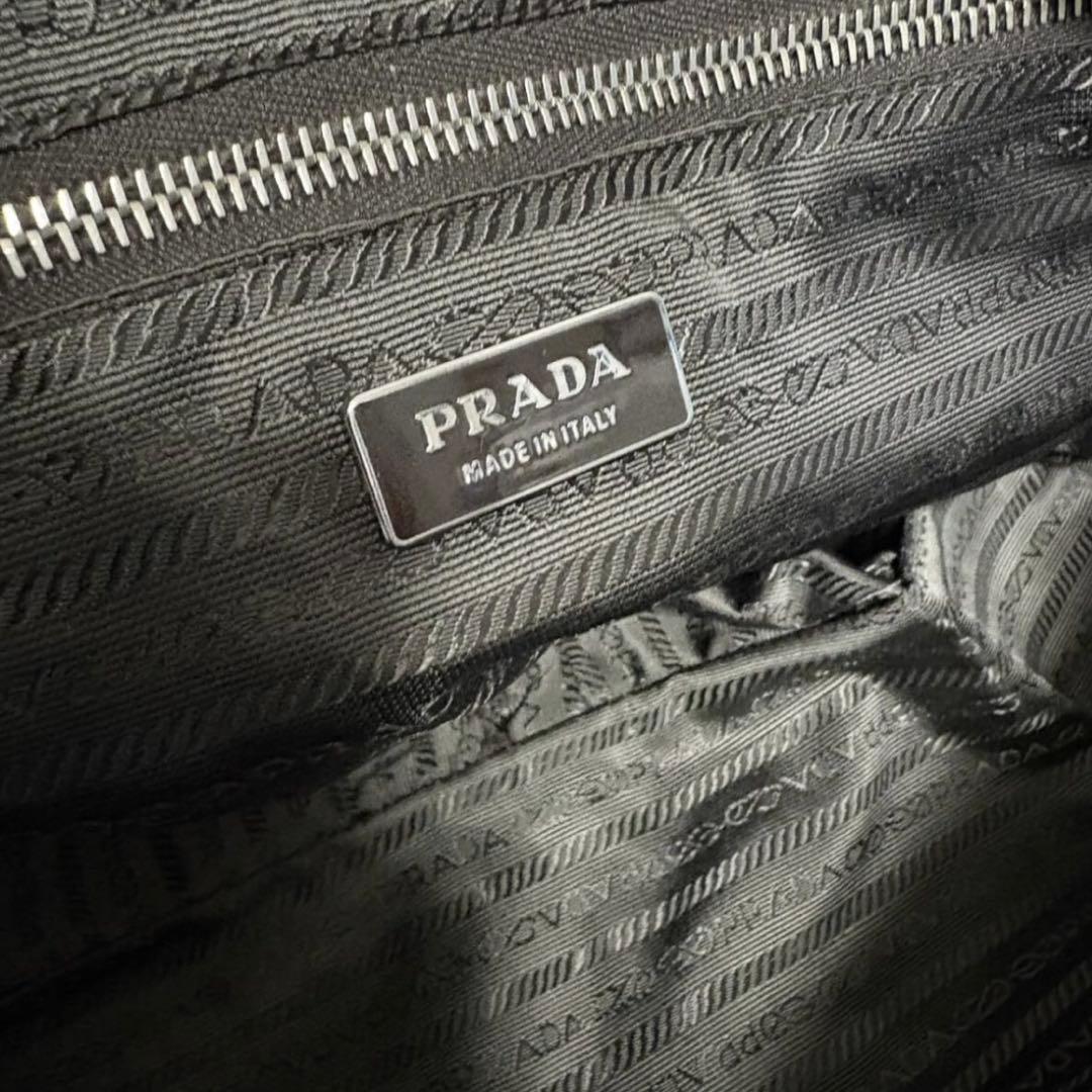 PRADA 2000SS プラダボーリングバッグミニボストンレザー 茶色