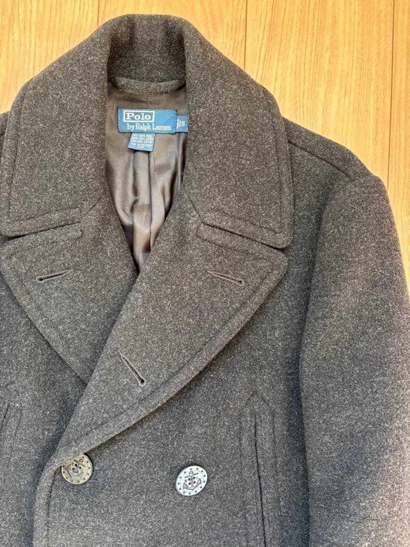 90s Polo Ralph Lauren ピーコート usnavy 希少個体