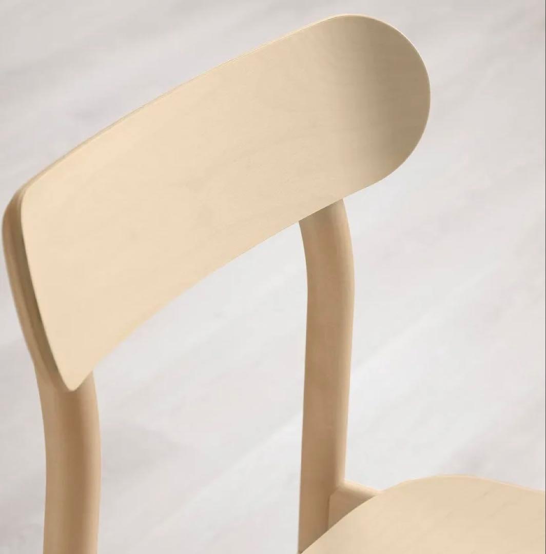 IKEA ナチュラル　木製　ダイニングチェア　北欧　2脚セット