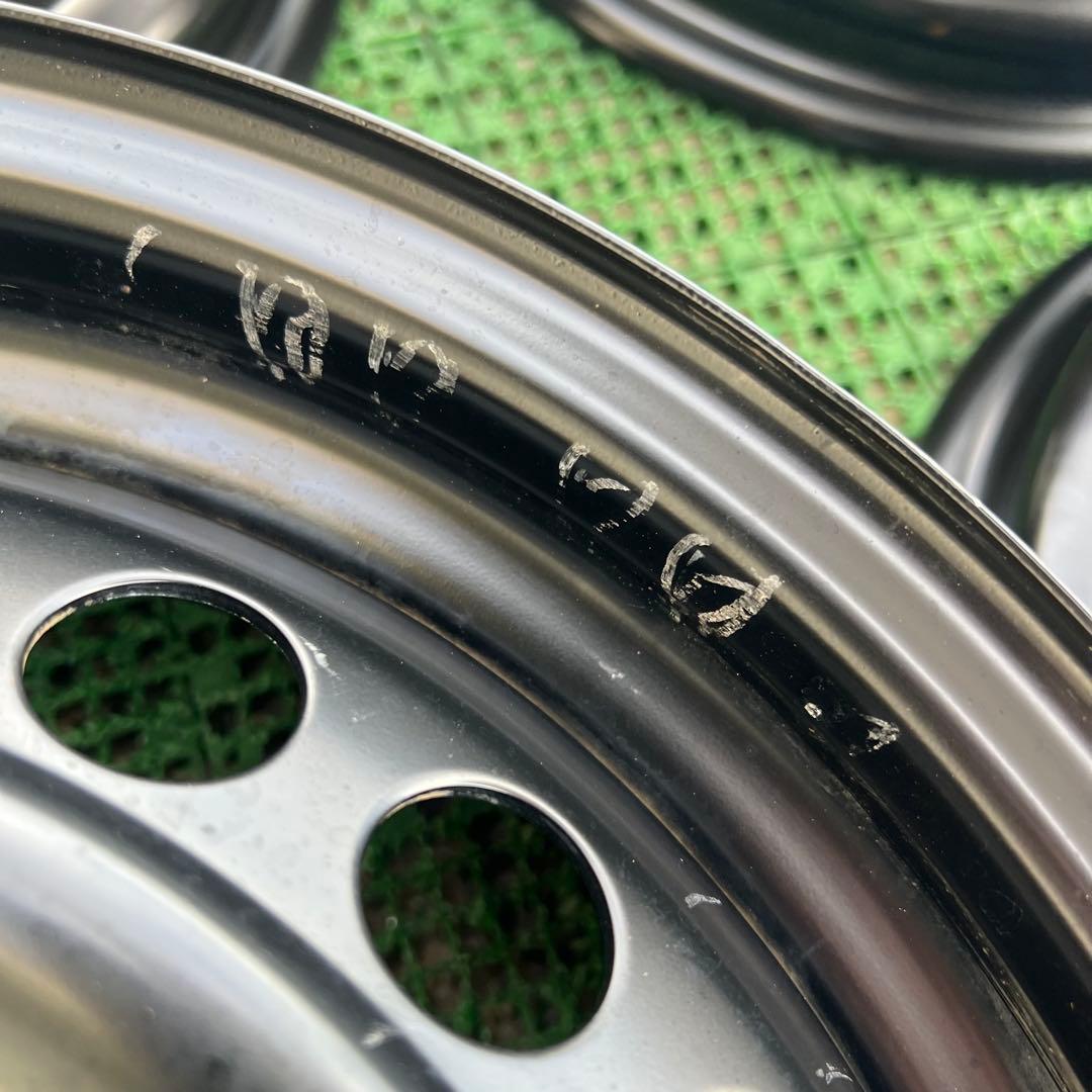 m*i様 ダイハツ 軽自動車用 14インチ スチールホイール 4本