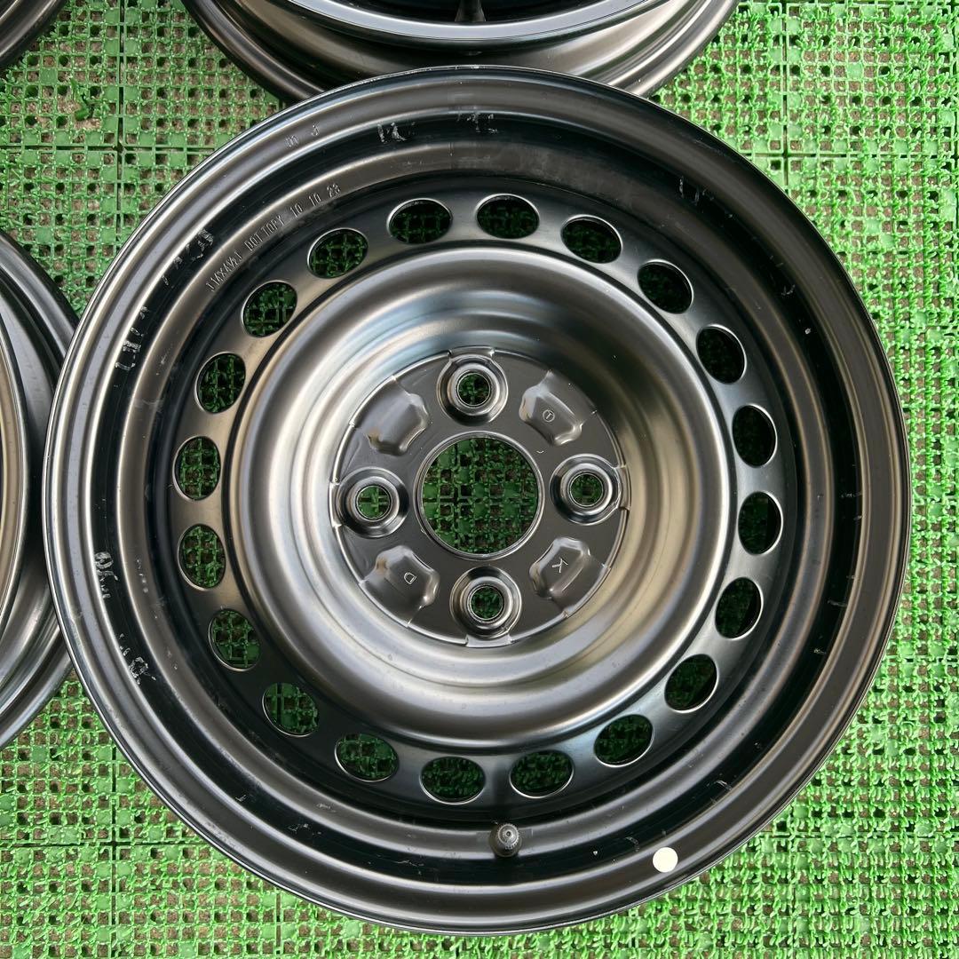 m*i様 ダイハツ 軽自動車用 14インチ スチールホイール 4本