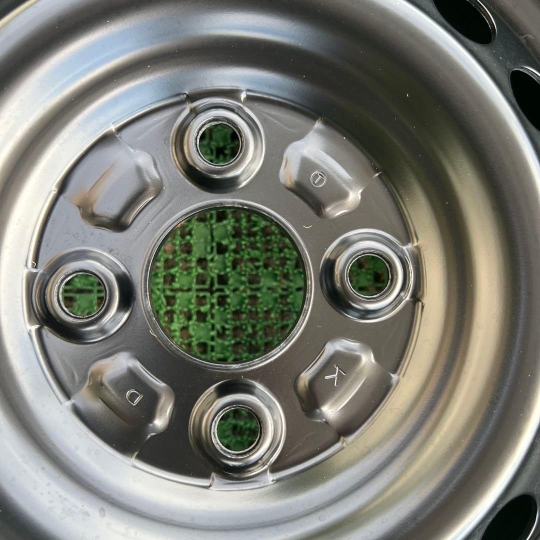 m*i様 ダイハツ 軽自動車用 14インチ スチールホイール 4本