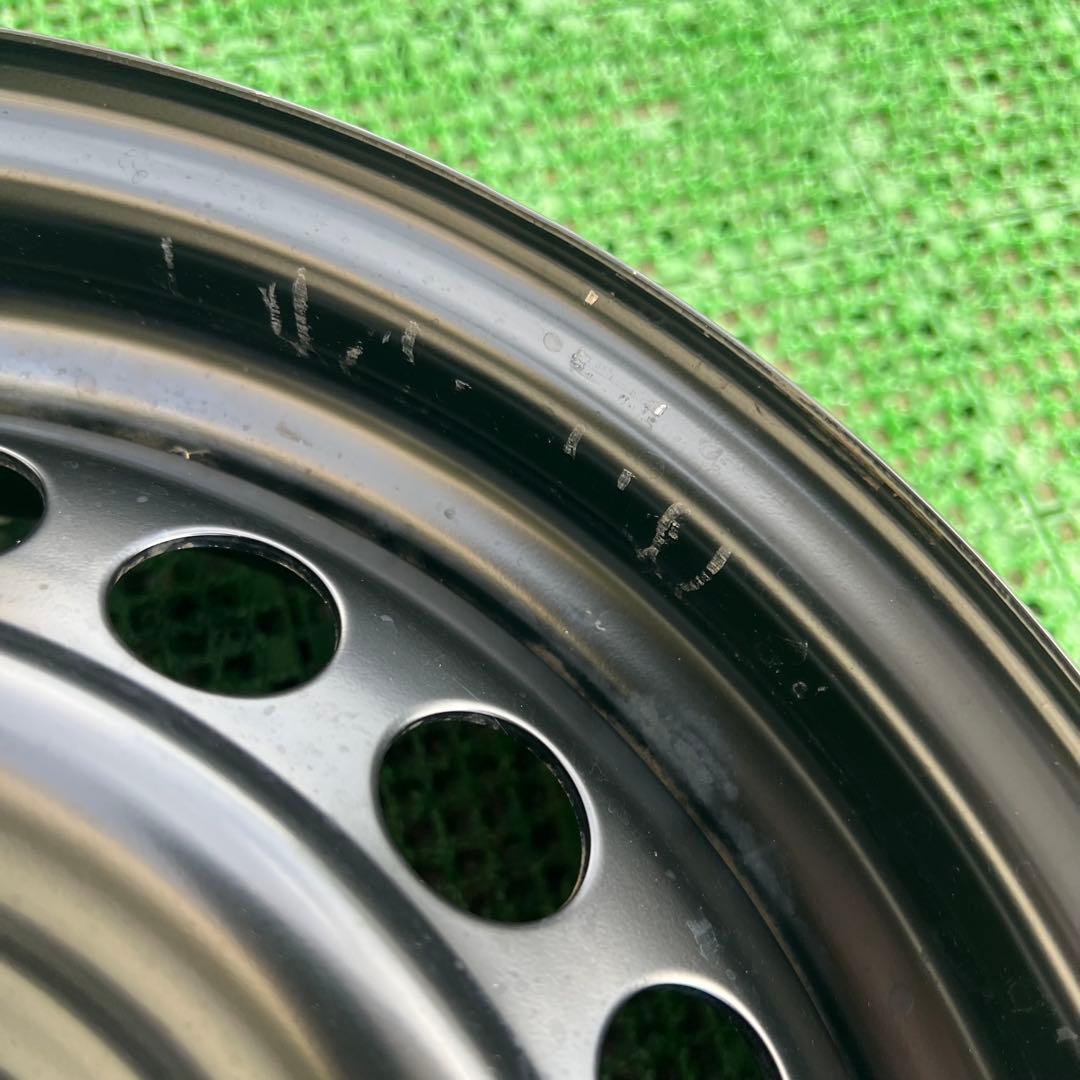 m*i様 ダイハツ 軽自動車用 14インチ スチールホイール 4本