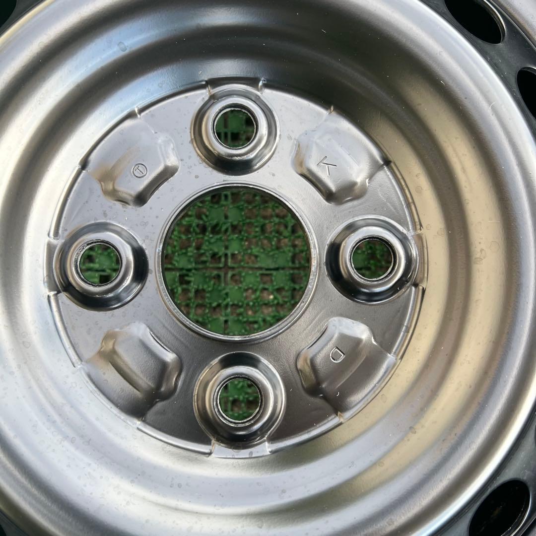 m*i様 ダイハツ 軽自動車用 14インチ スチールホイール 4本